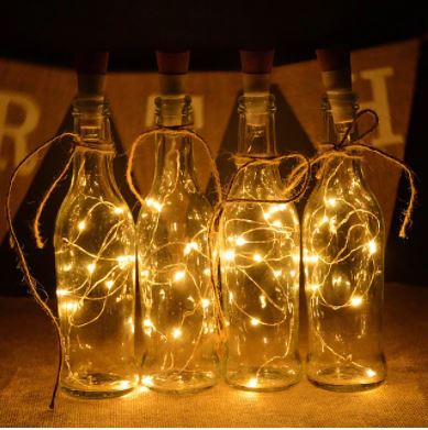 Bouteilles lumineuses